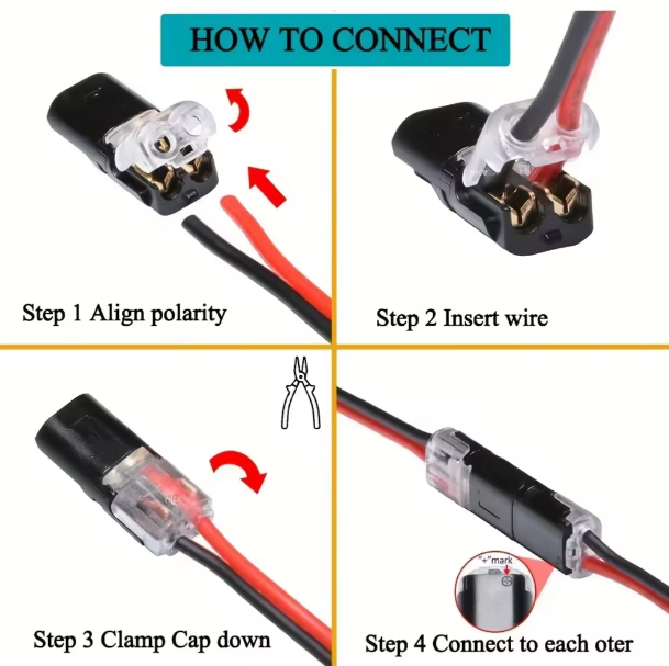 Universal Wire Splice Connector (pack of 2)