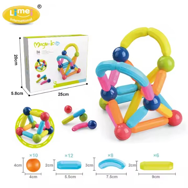 3D Magnetic Construction Toys