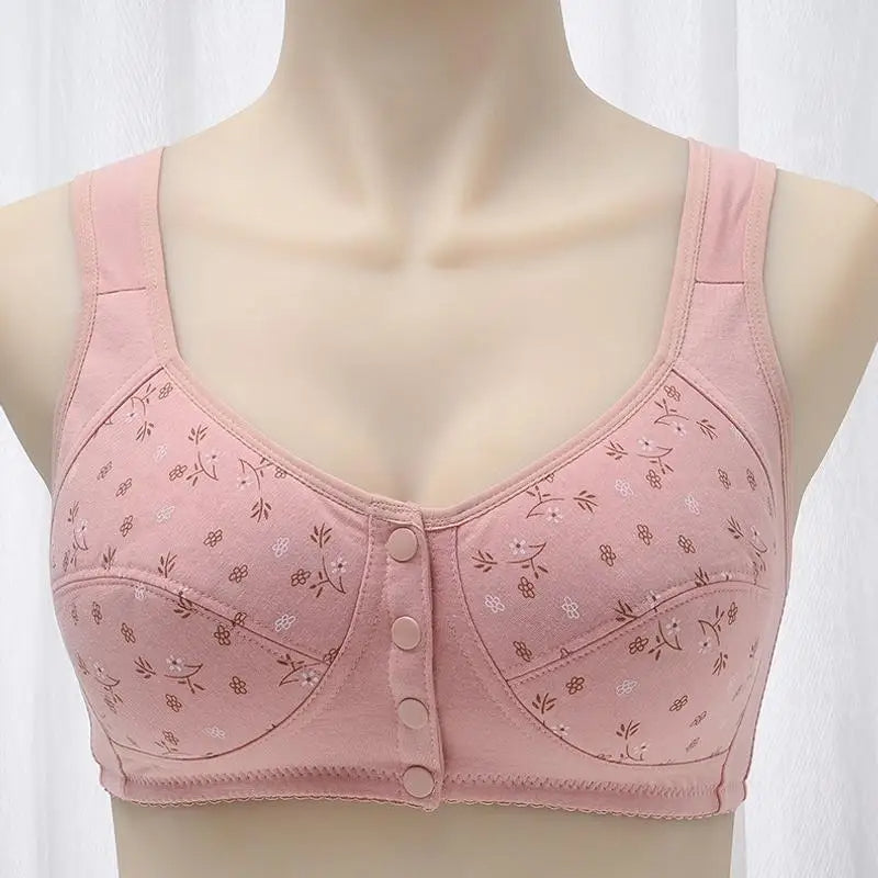 Front Closure Breathable Soft Brassiere Bra
