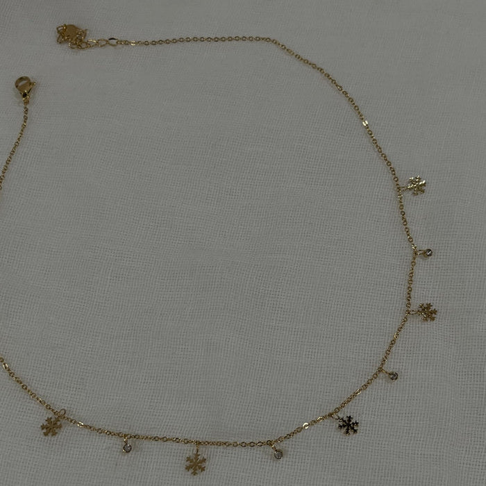 Snowflake necklace