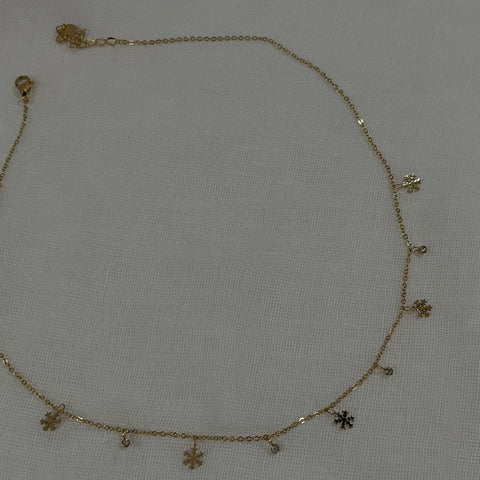 Snowflake necklace