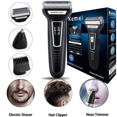 Original Kemei 3-in-1 Grooming Kit
