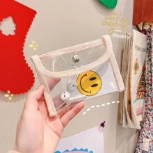 Transparent Cosmetic Bags ( PACK OF 6 )
