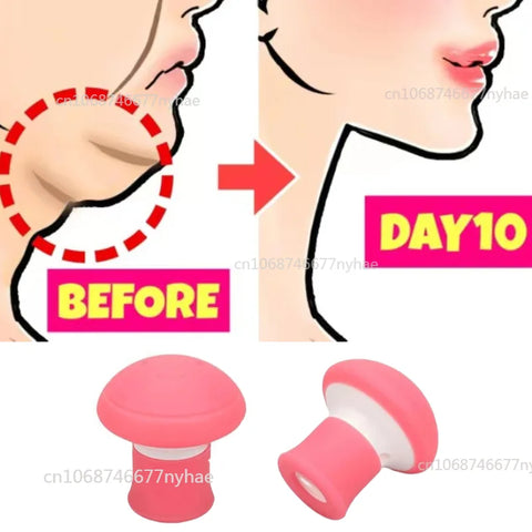 Face Lifting Anti-wrinkle Removal Silicone Mouth Excerciser  ( Pack of 2 )