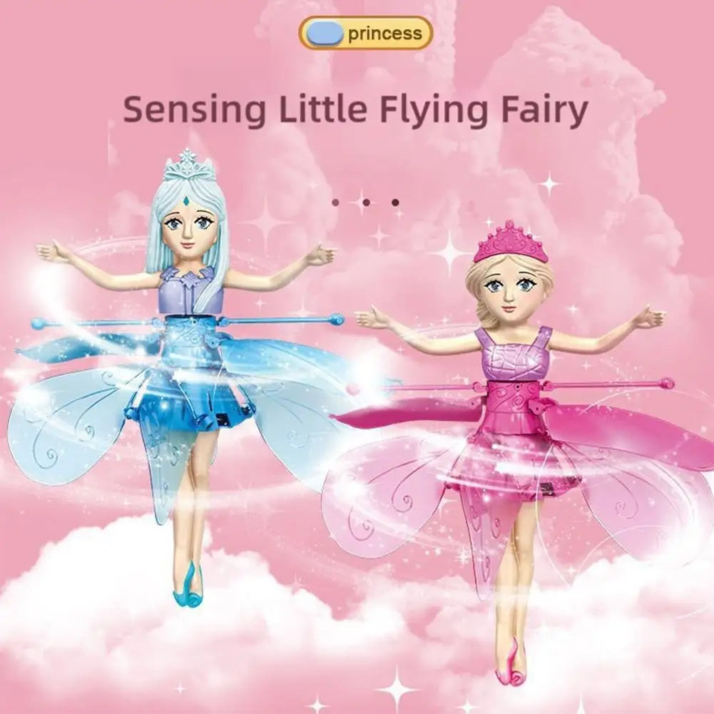 Hand Control Flying Fairy Doll For Kids