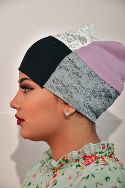 4 in 1 hijab Cap