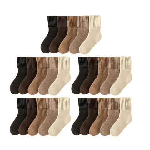 Universal Anti Smell + Rash Free Cotton Winter Socks