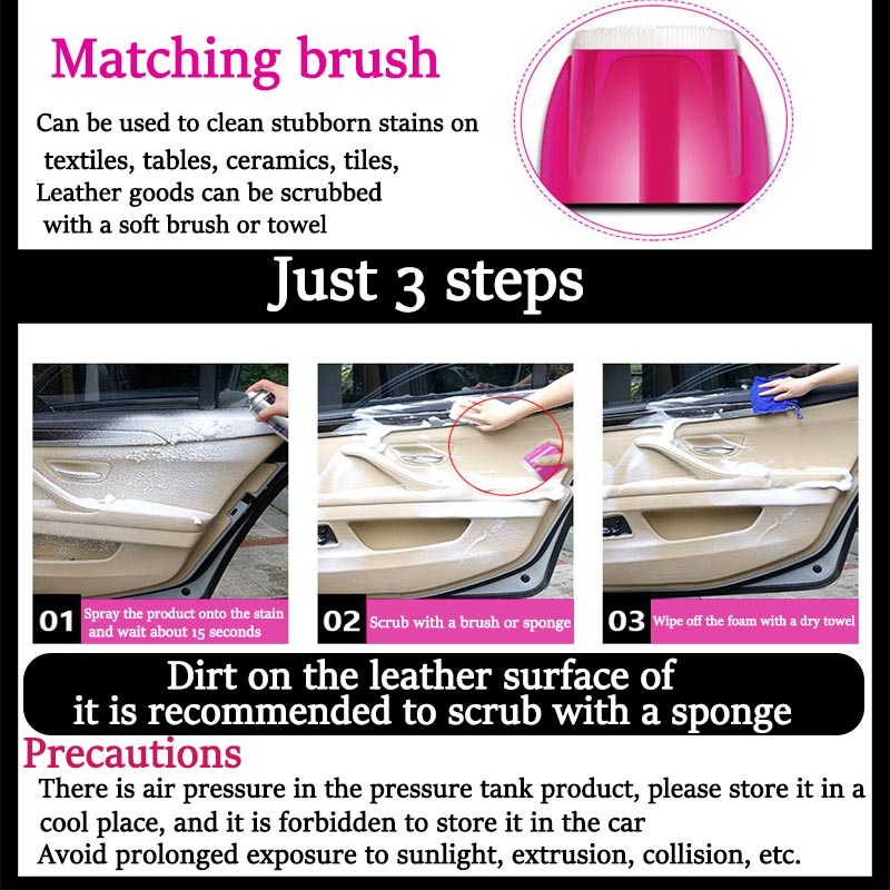 Multi Purpose Furniture And Leather Cleaner Spray