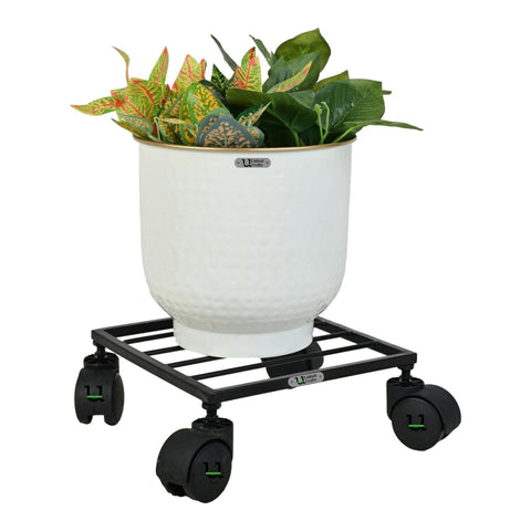 Rozy Wheel Pot Stands for Planters