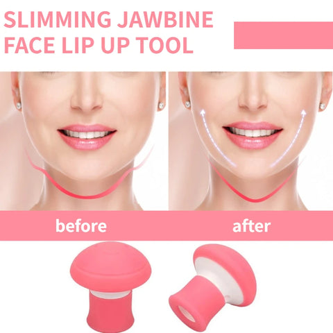 Face Lifting Anti-wrinkle Removal Silicone Mouth Excerciser  ( Pack of 2 )