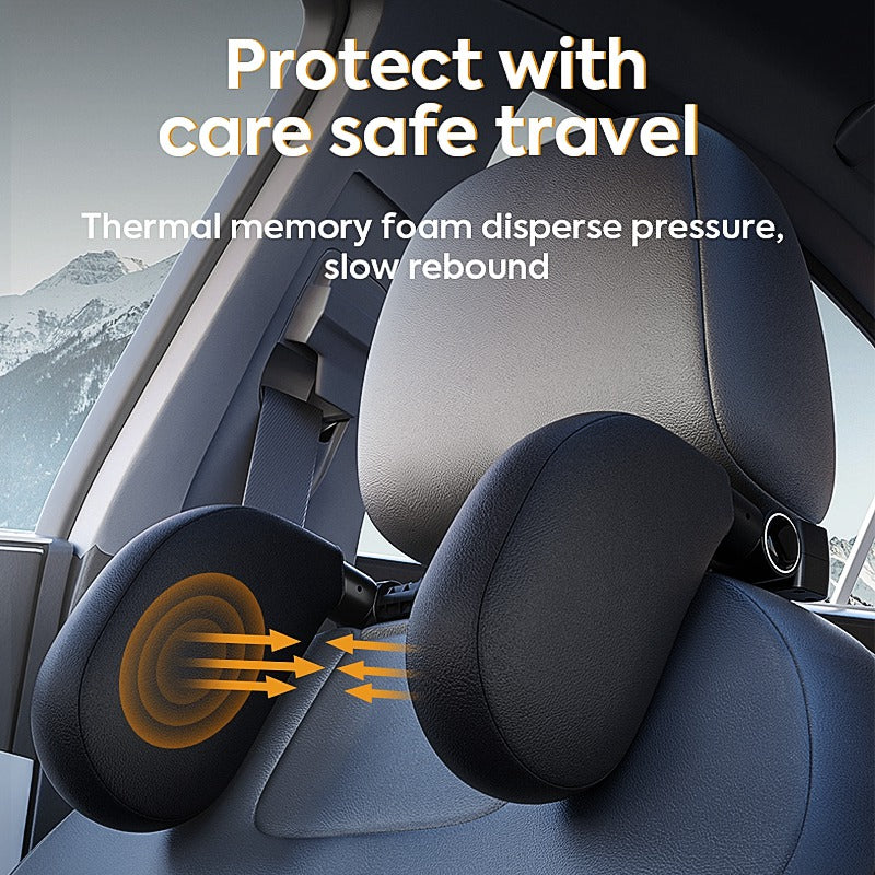 Car Neck Headrest Pillow set