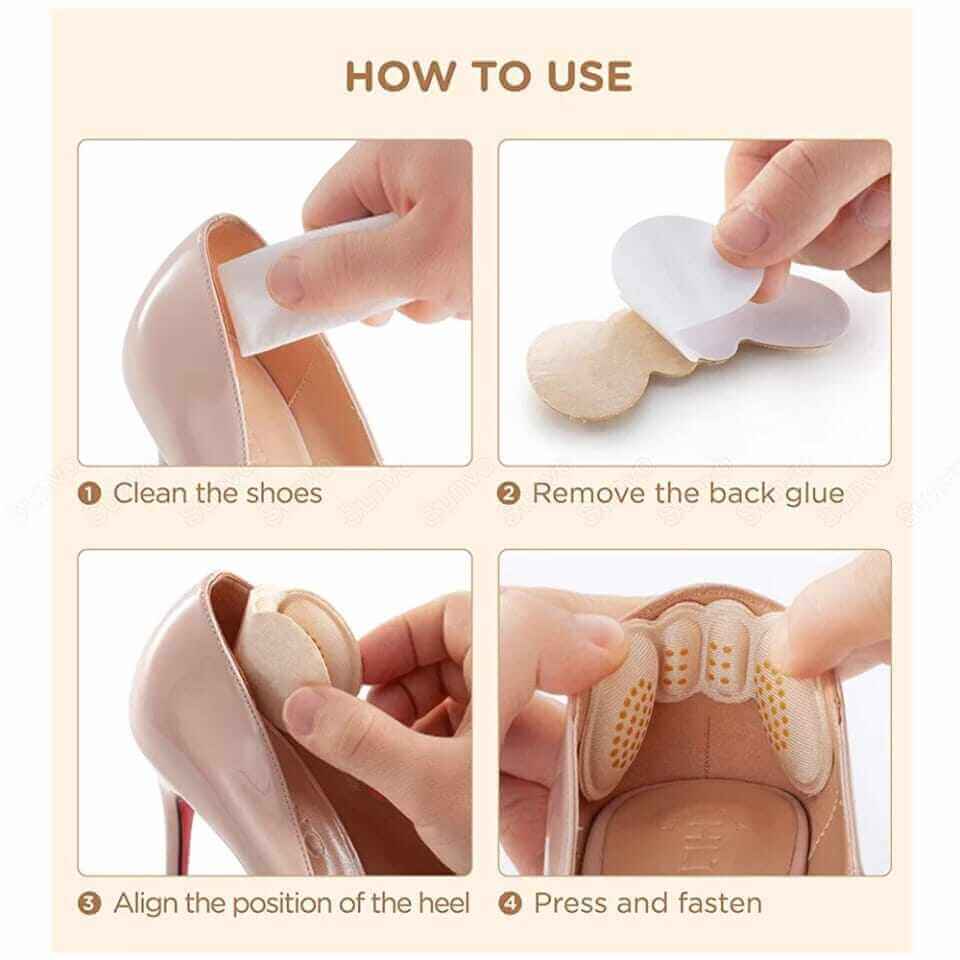 Anti-Slip Heel Liner Grips