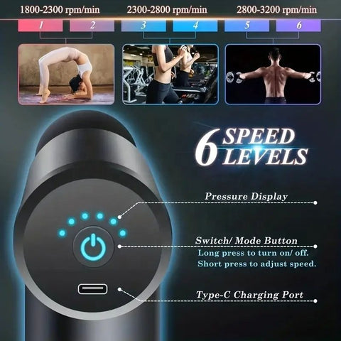 High quality electric gun massager