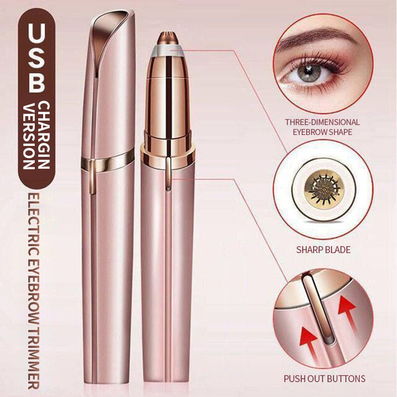 Rechargeable Eyebrow And Face Trimming