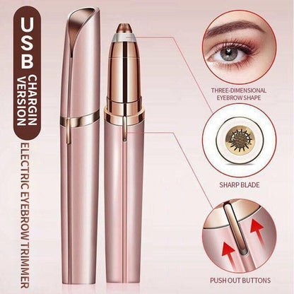 Rechargeable Eyebrow And Face Trimming