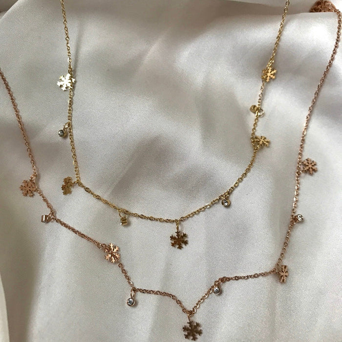 Snowflake necklace