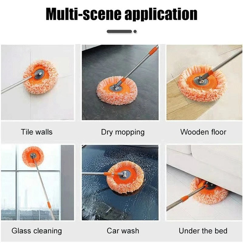 Multifunctional Adjustable 360 Spin Mop