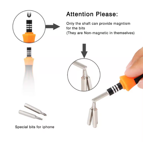 31 in 1 Magnetic Screwdriver Set