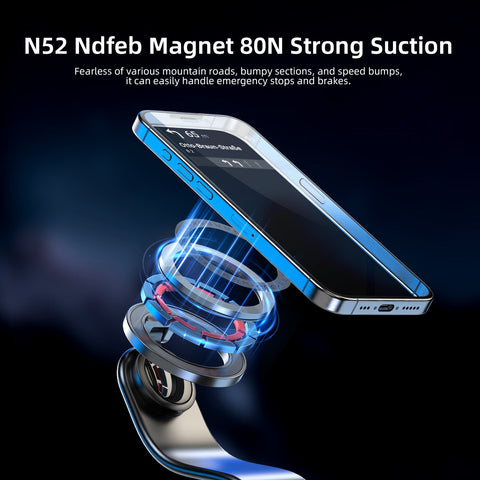 Foldable Magnetic Car Holder