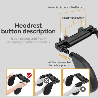Car Neck Headrest Pillow set
