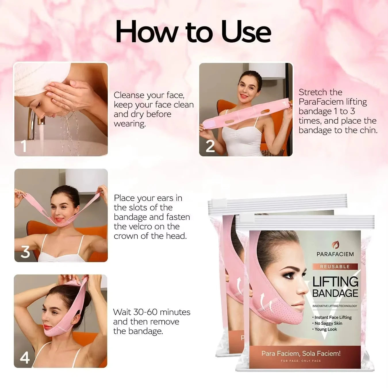 Double Chin Reducer Face Lifting Mask