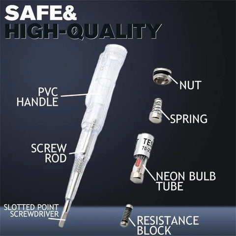 High-Brightness Double-Color Induction Test Pen