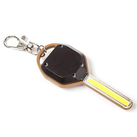 Mini LED Flashlight Light Key Shape Keychain