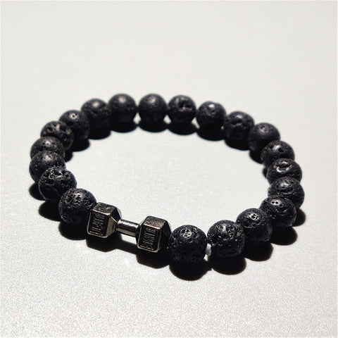 Gym Lava Stone Bracelet