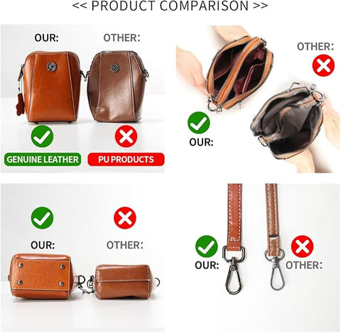 Women's Soft Leather Sling Bag