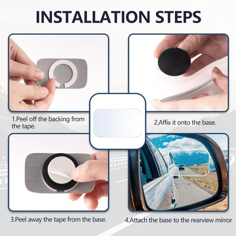 BLIND SPOT MIRROR pack of 2