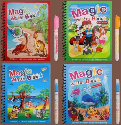 Reusable Magic Water Painting Book 😳😳