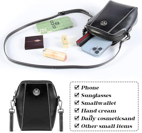 Women's Soft Leather Sling Bag