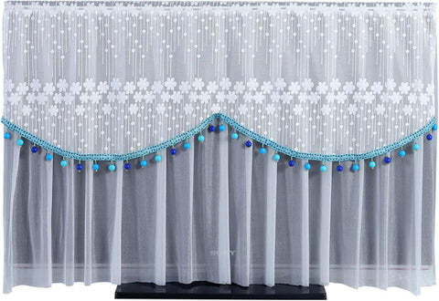 Embroidered lace Television dust cover Soft Fabric