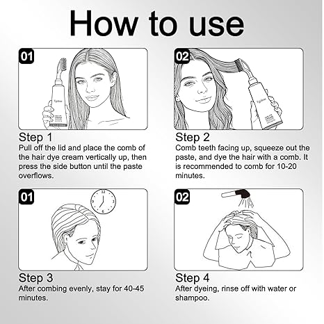 Tgideas Hair Dye Cream Comb