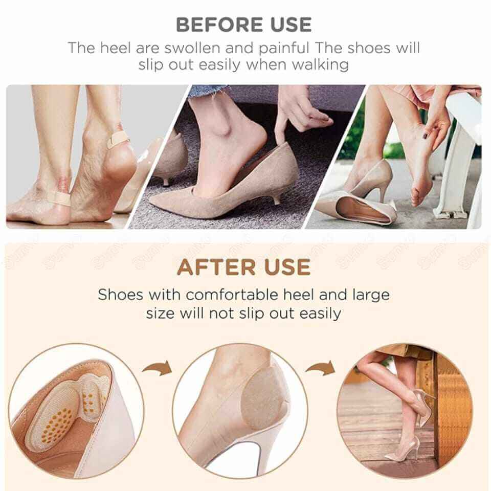 Anti-Slip Heel Liner Grips