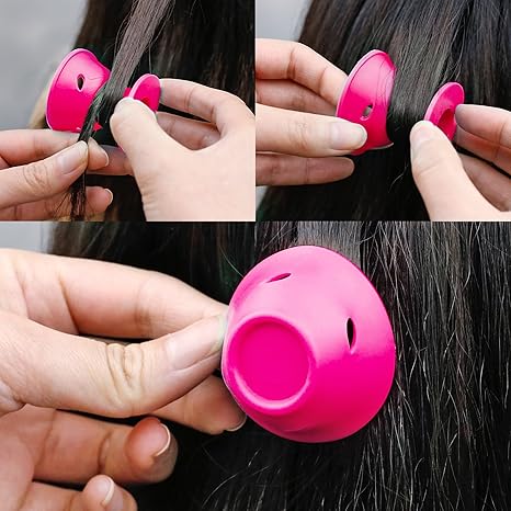 Silicone Curlers(Pack of 10)