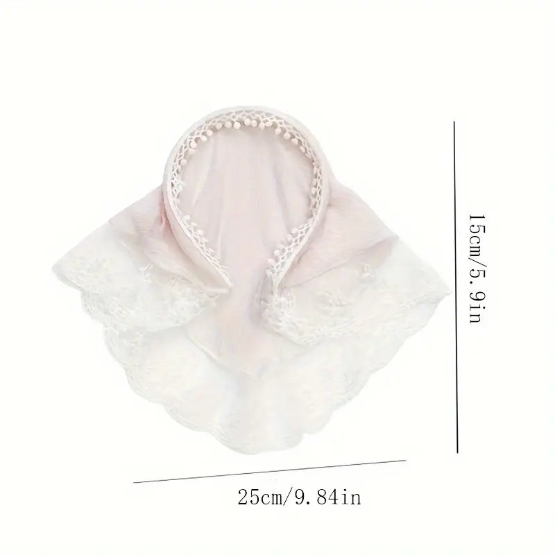 Floral Triangle Scarf Hairband
