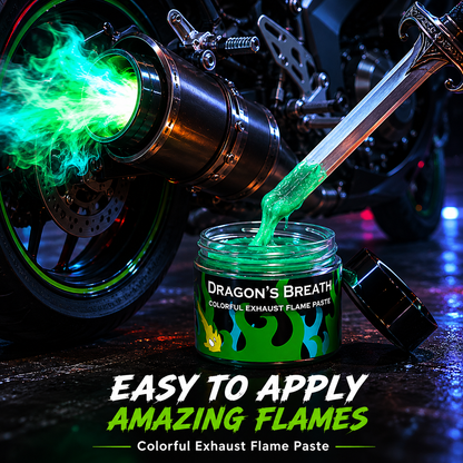 🌈 Colorful Exhaust Flame Paste