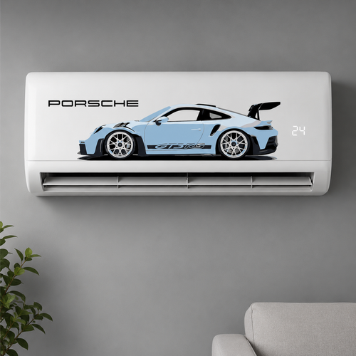 🚗 Porsche Car Sticker