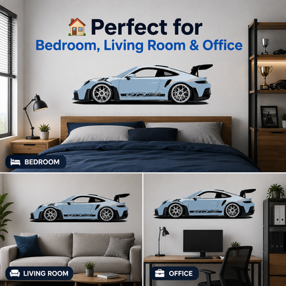 🚗 Porsche Car Sticker