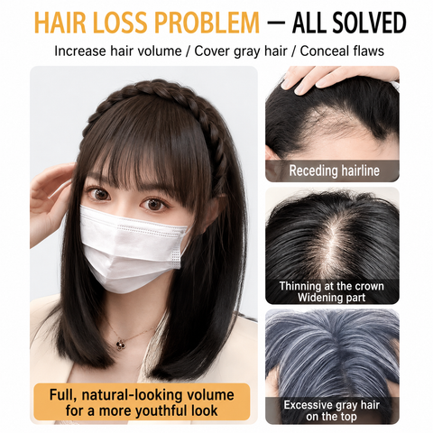 Invisible Bangs Hair Extension