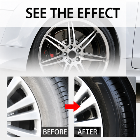Black Tire Shin Polishing Wax