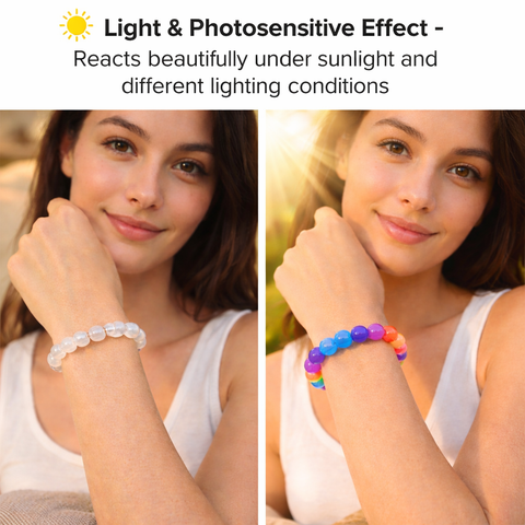 Temprature color changing Bracelet