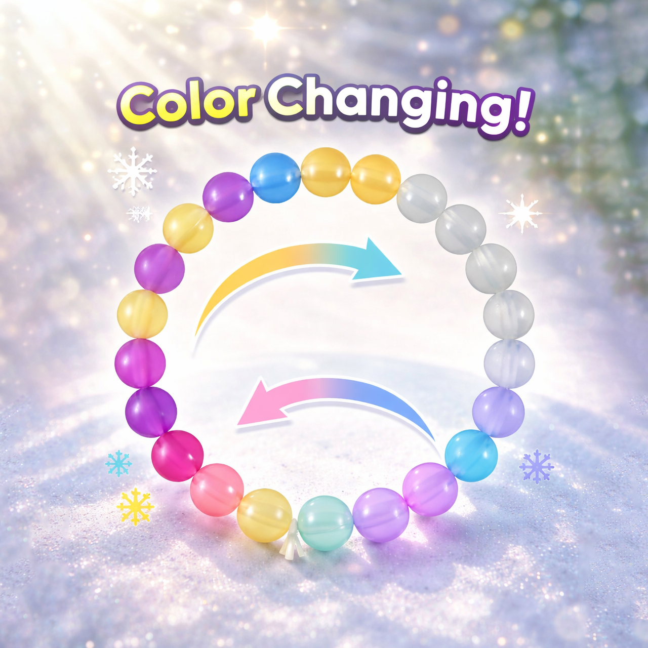 Temprature color changing Bracelet