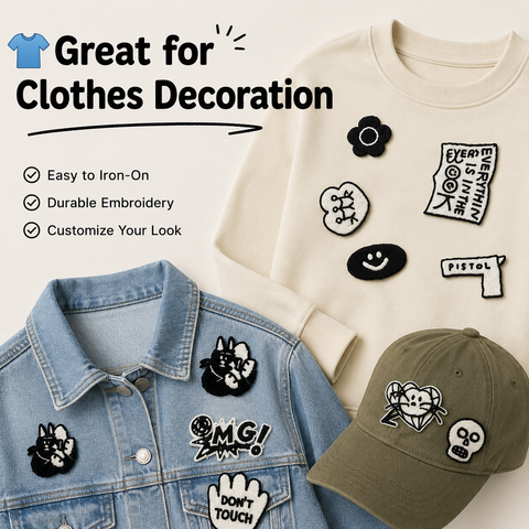 Iron Embroidery Patches