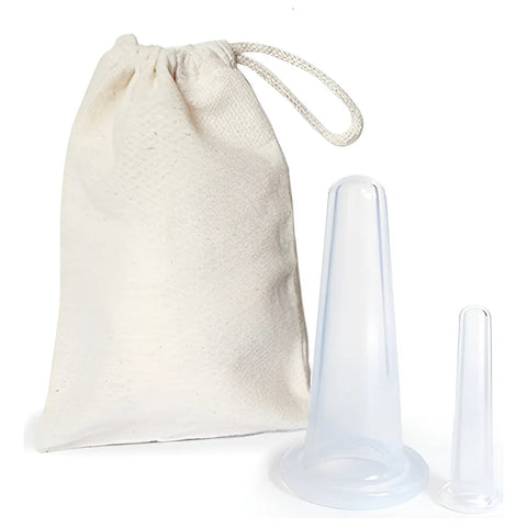 Silicone Facial Cupping Set