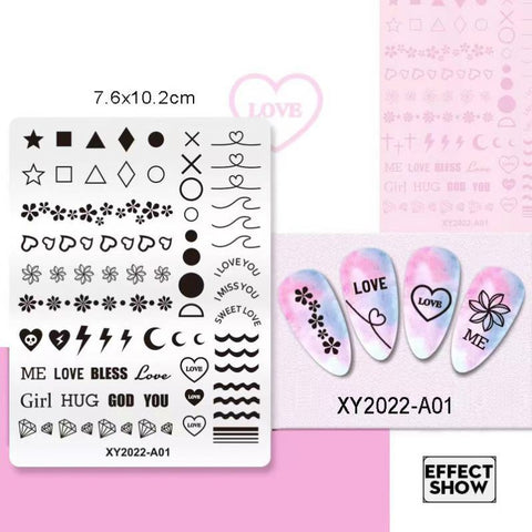 DIY Nail Art Stamp Kit