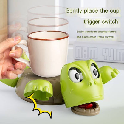 Funny Turtle Pop-Up Cup Holder