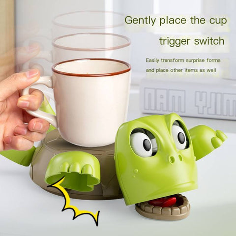 Funny Turtle Pop-Up Cup Holder