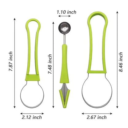 4 in 1 Fruit Rotary Carving Cutter Knife